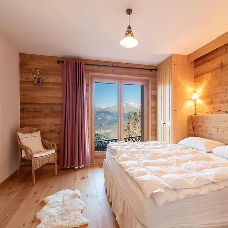 Hirondelle Jacuzzi & Luxury 12 Pers Alpesi faház Veysonnaz